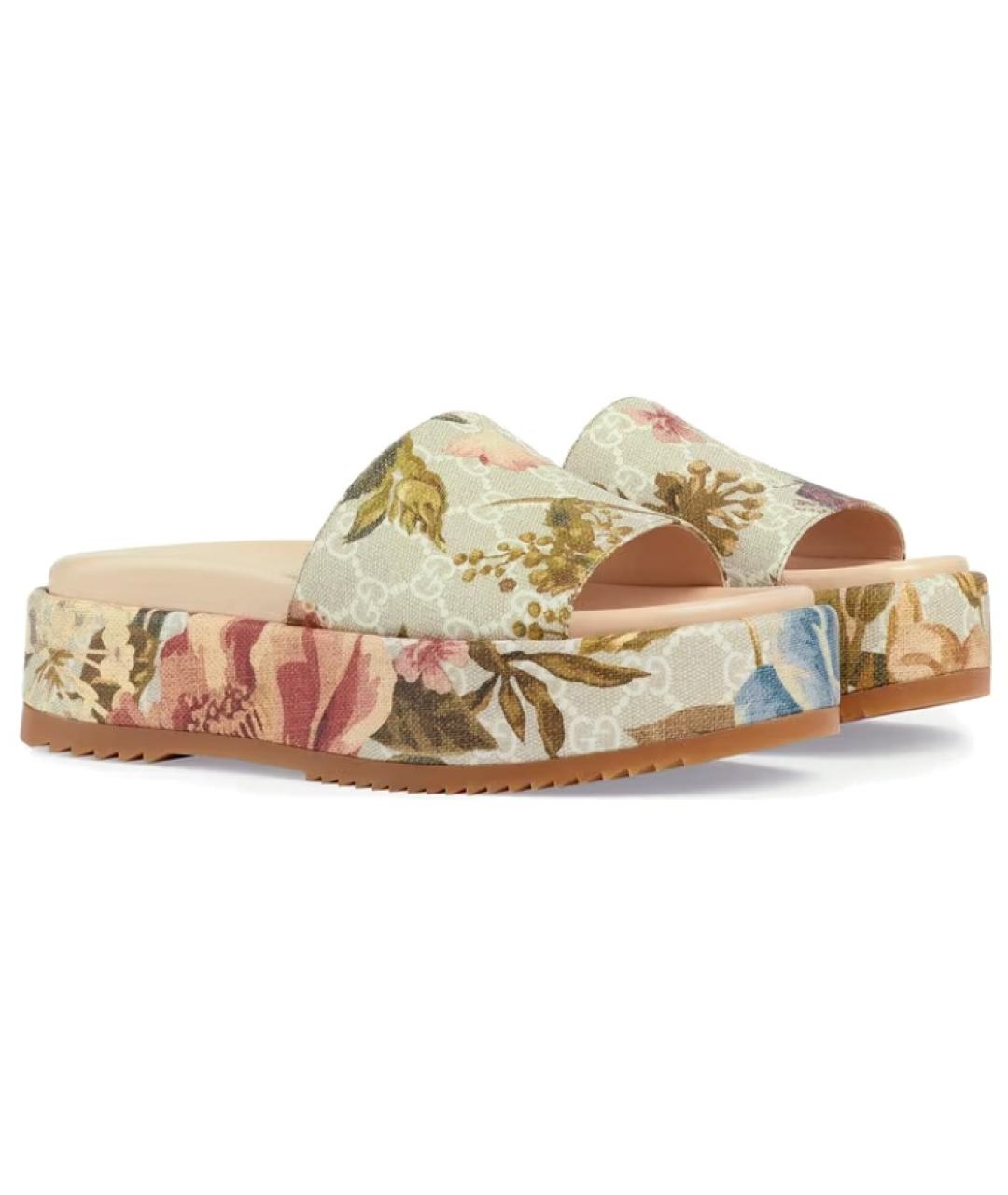GUCCI Мульти шлепанцы, фото 2