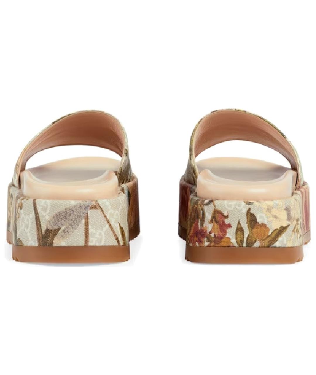 GUCCI Мульти шлепанцы, фото 4