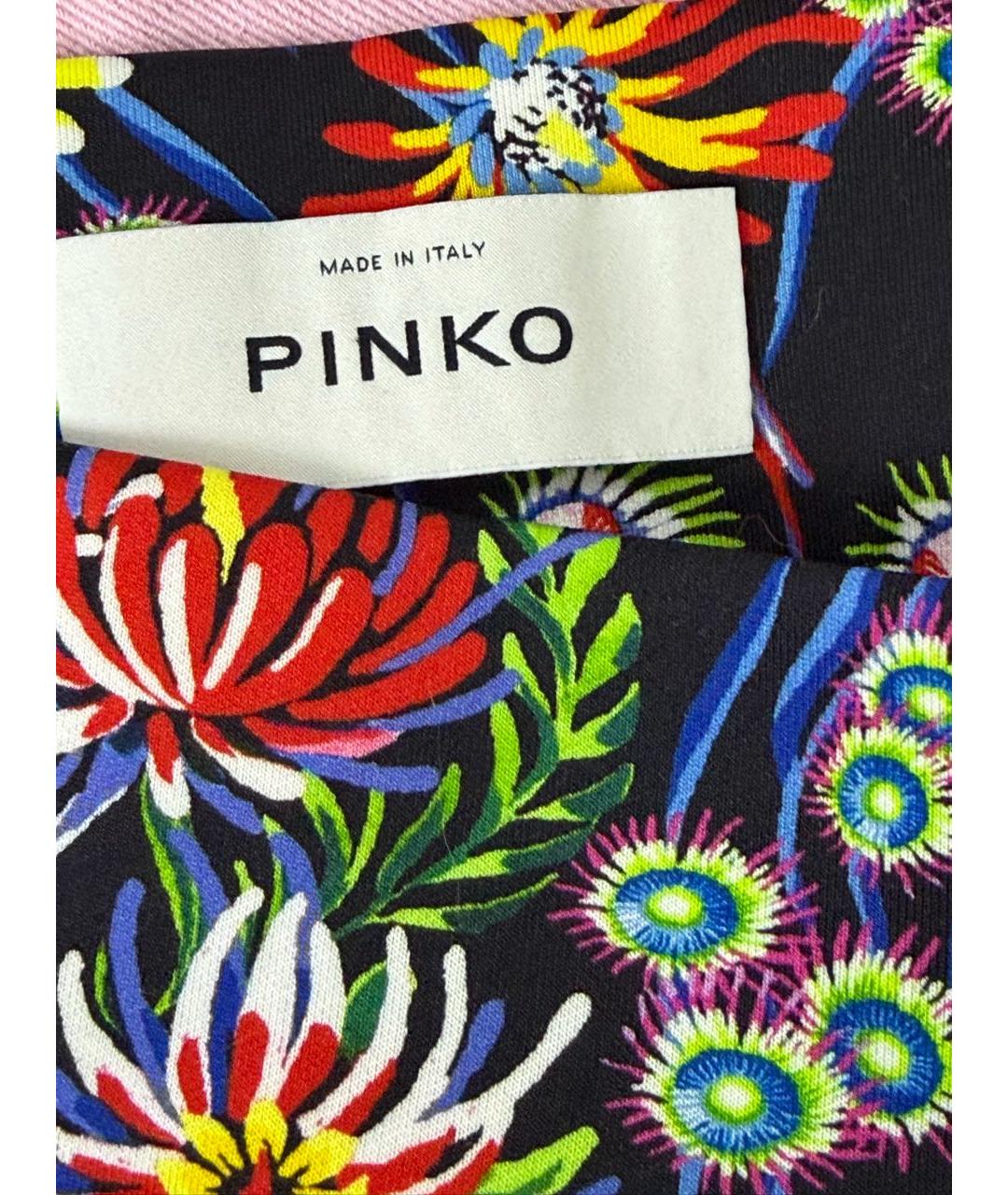 PINKO Мульти полиэстеровая юбка миди, фото 3