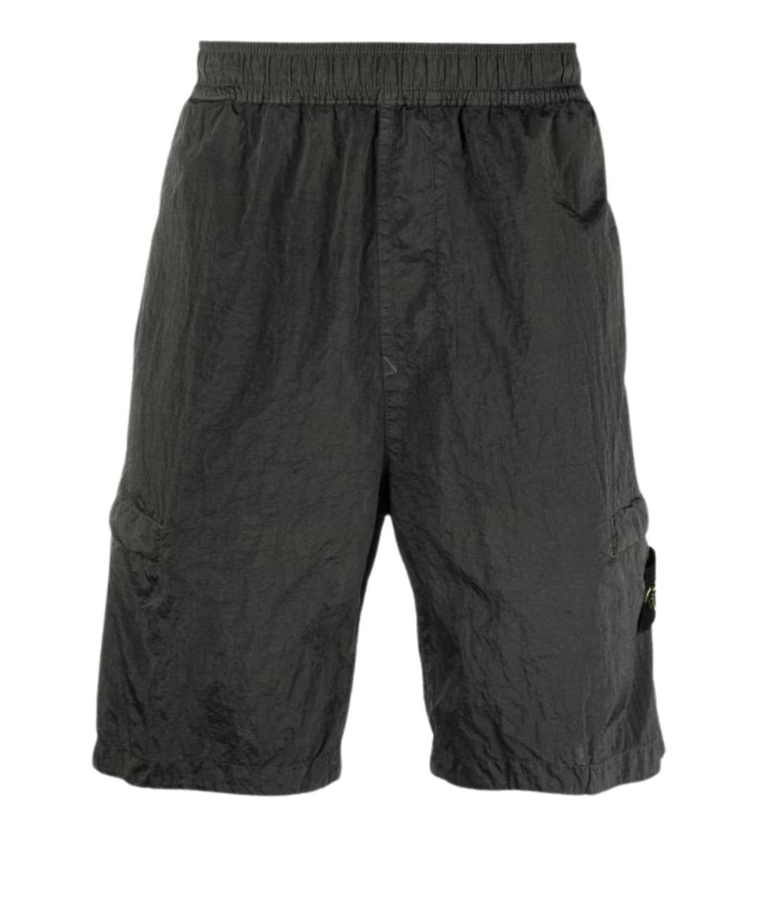 STONE ISLAND Серые шорты, фото 1