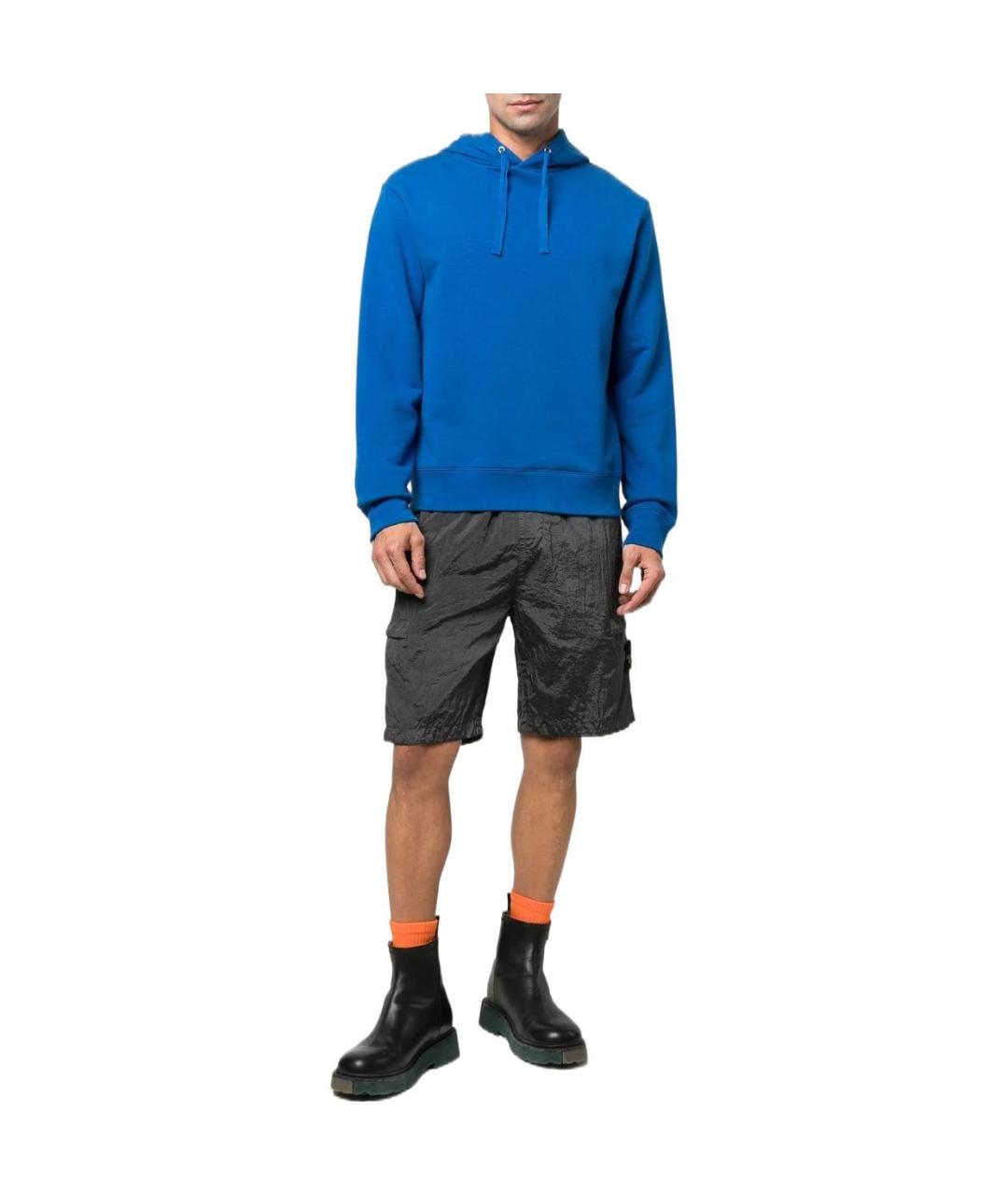 STONE ISLAND Серые шорты, фото 2