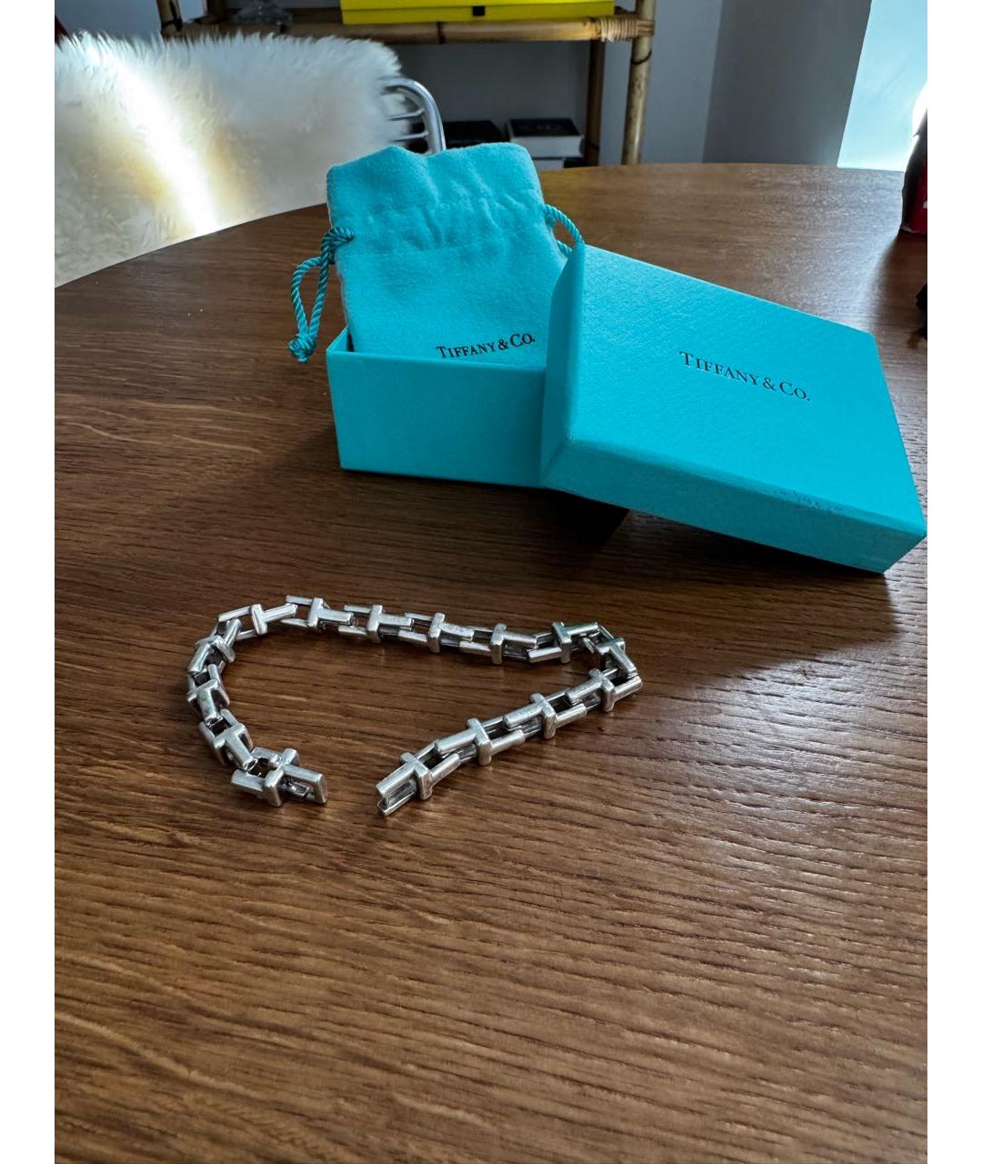 TIFFANY&CO Серебряный серебряный браслет, фото 5