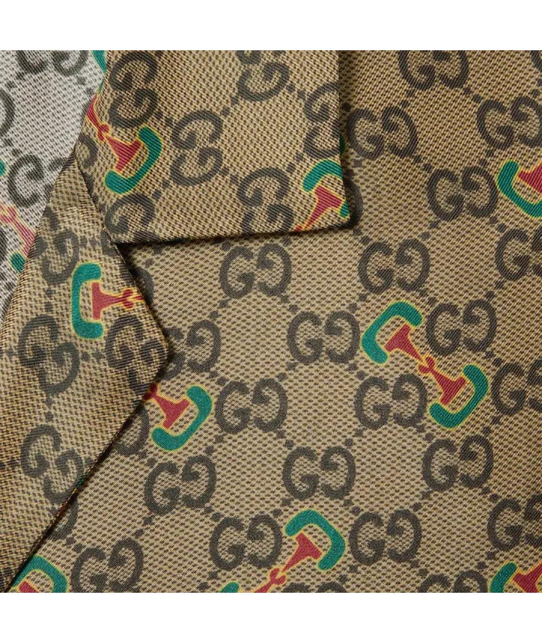 GUCCI Бежевая кэжуал рубашка, фото 4