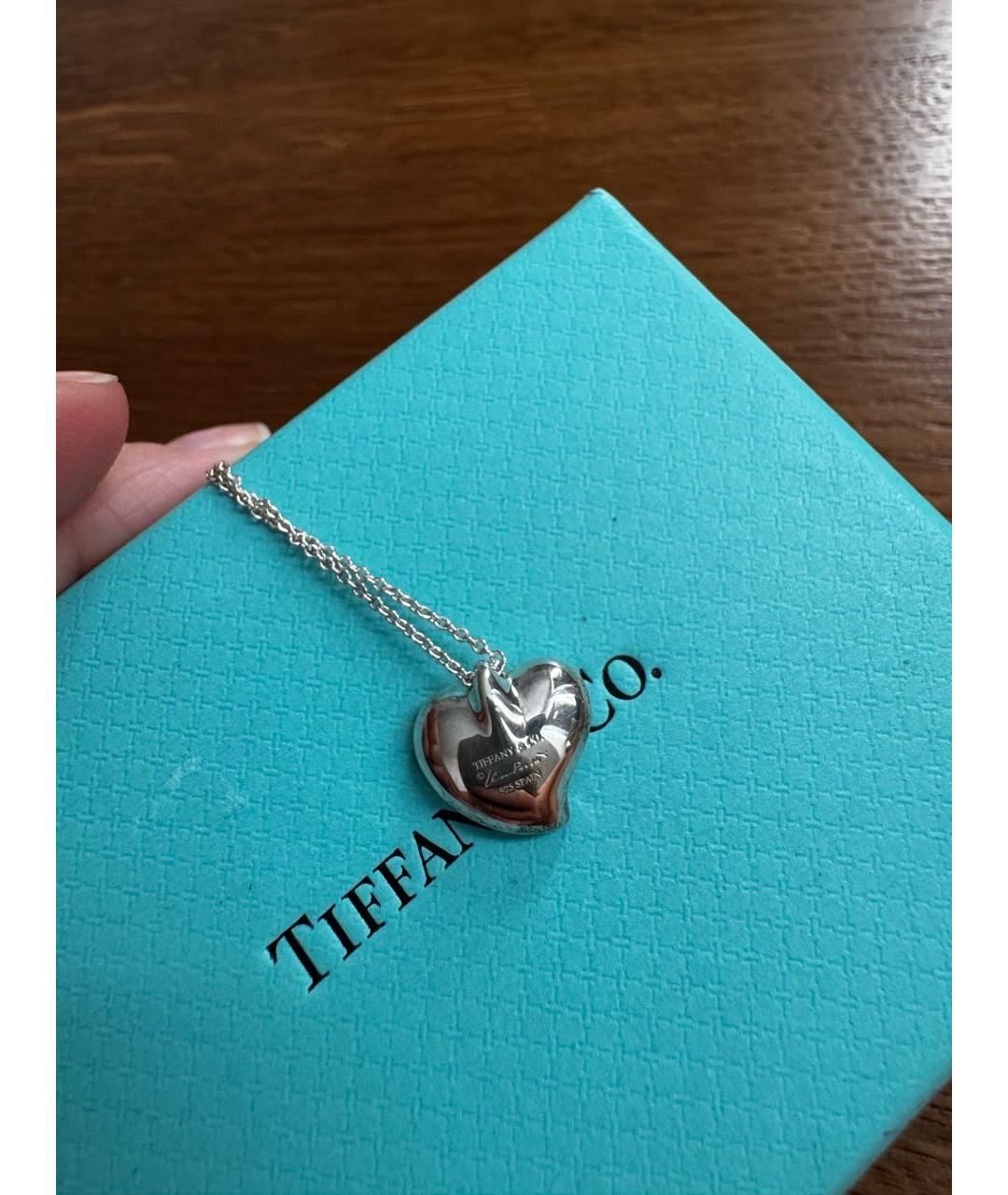 TIFFANY&CO Серебряное серебряное колье, фото 3