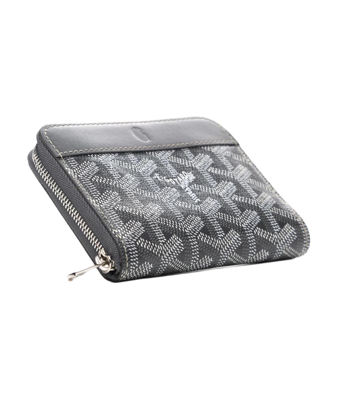 GOYARD Серый кошелек, фото 4