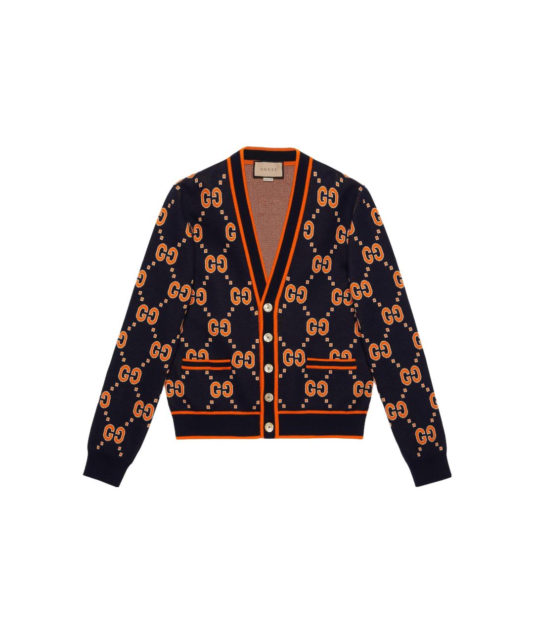 GUCCI Оранжевый кардиган, фото 6