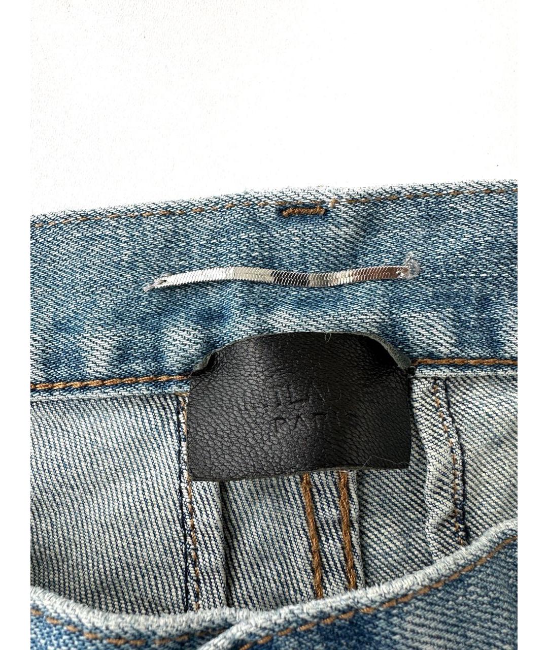SAINT LAURENT Голубые джинсы скинни, фото 6