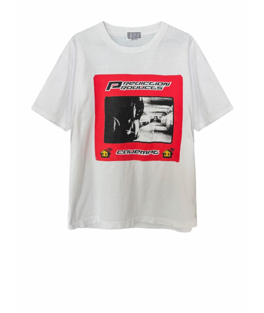 CAV EMPT Белая хлопковая футболка, фото 1