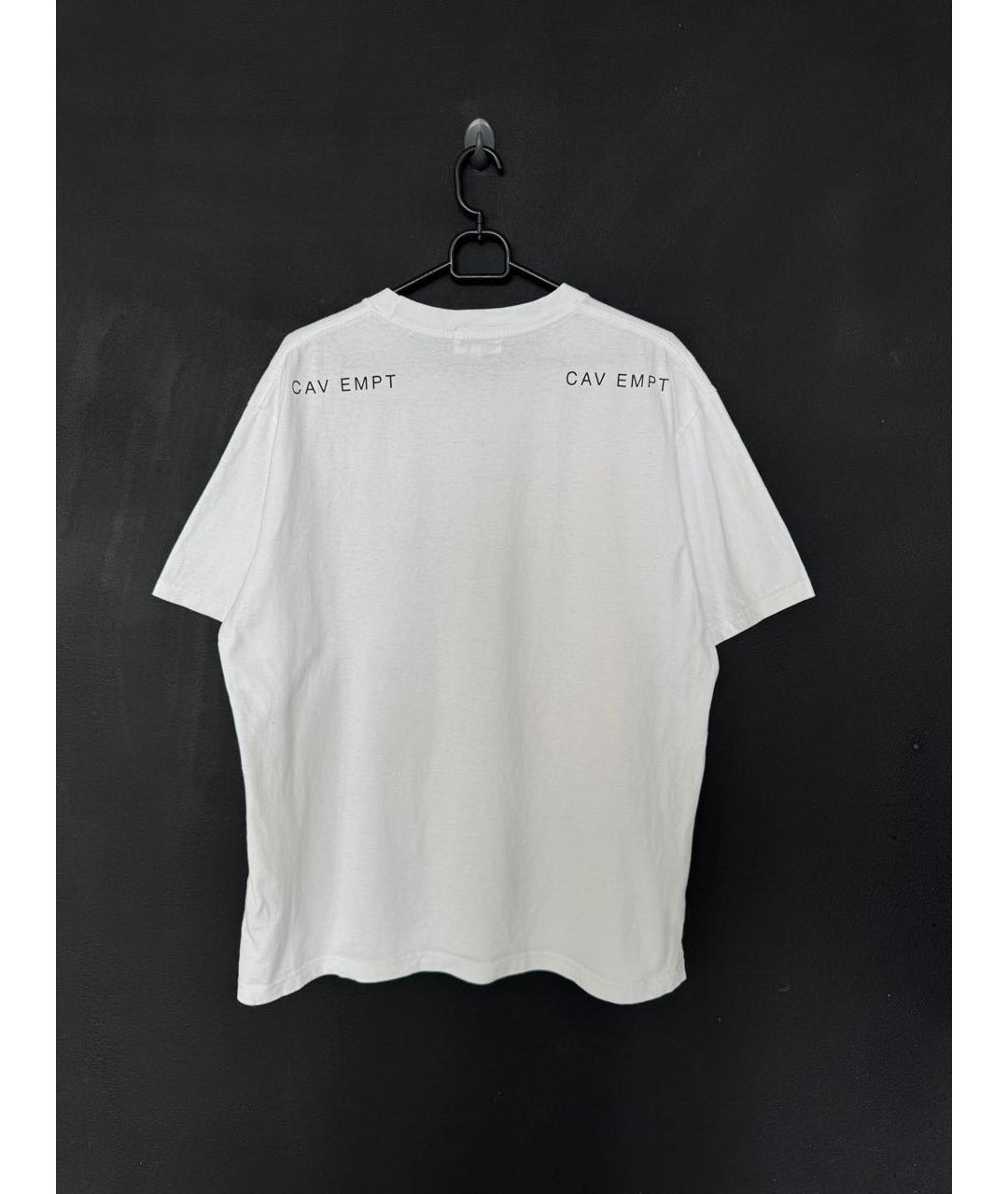 CAV EMPT Белая хлопковая футболка, фото 4