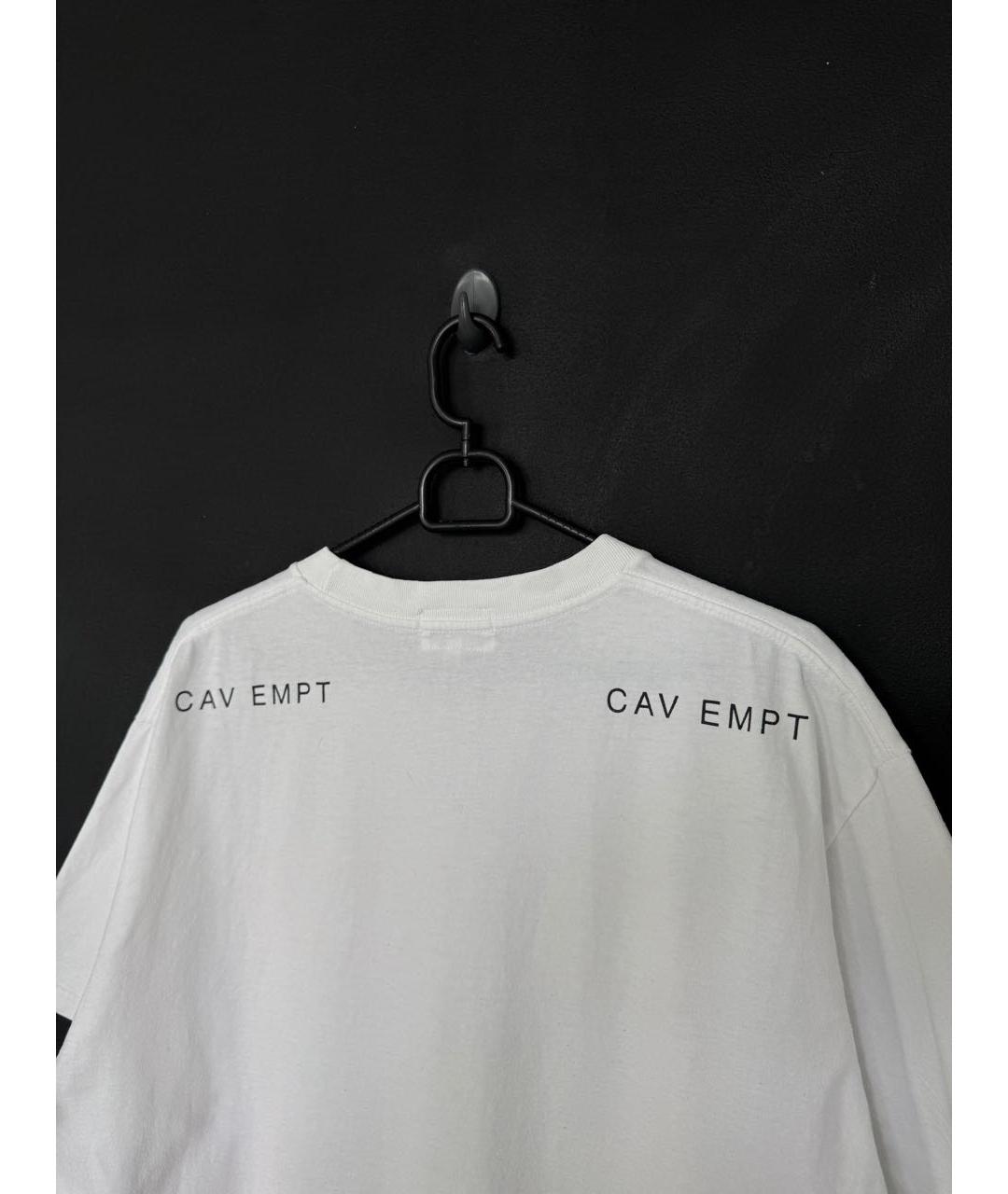 CAV EMPT Белая хлопковая футболка, фото 5