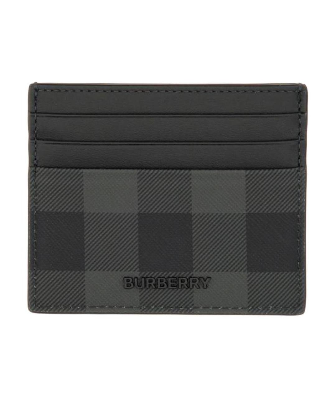 BURBERRY Черный кардхолдер, фото 1