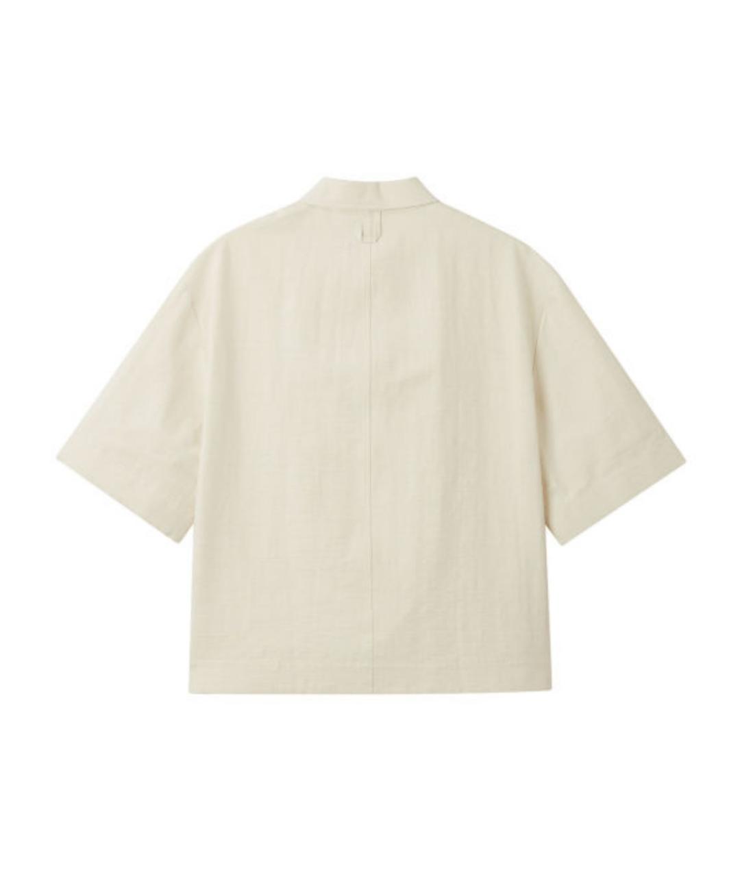 JACQUEMUS Бежевая классическая рубашка, фото 2