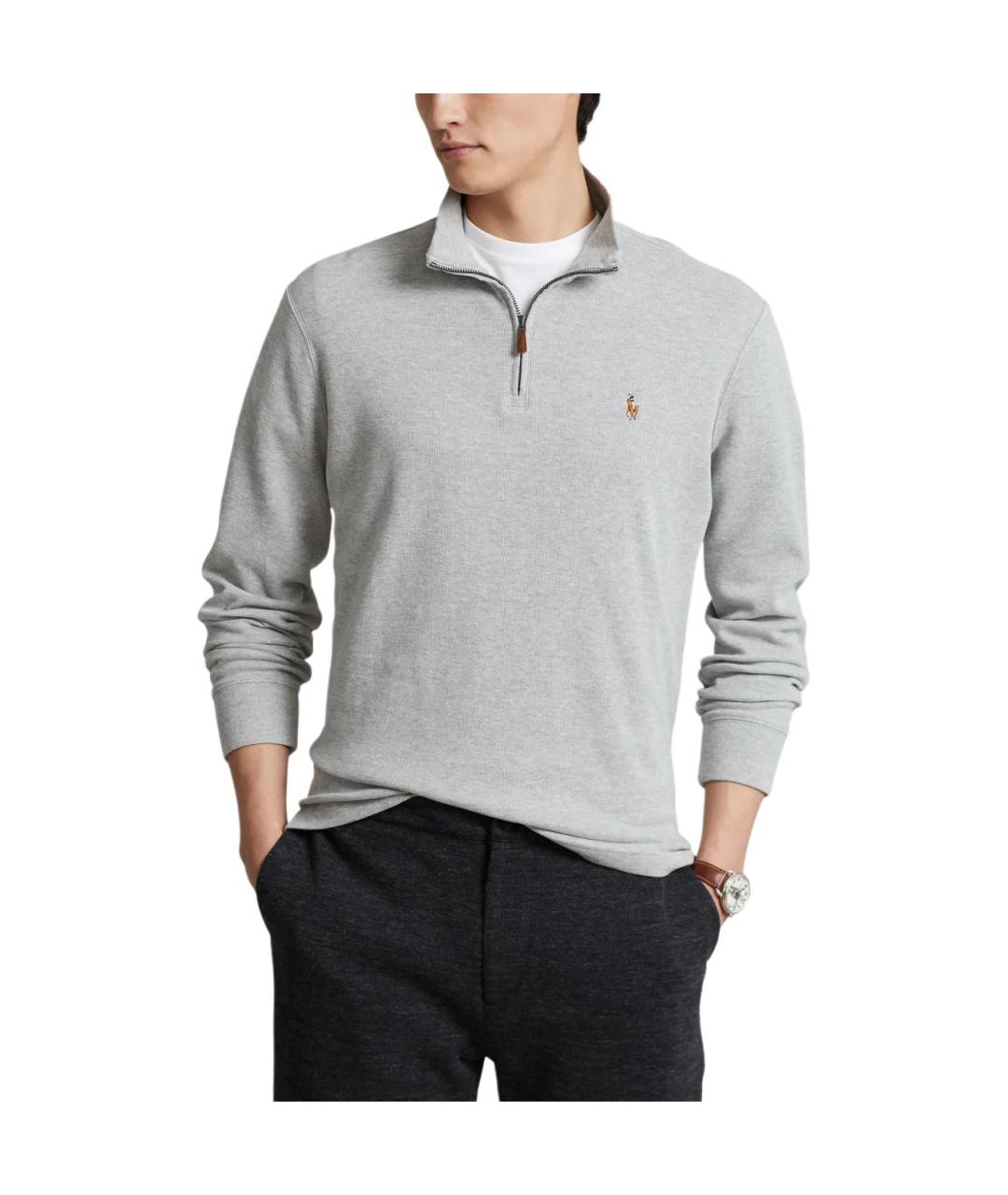 POLO RALPH LAUREN Серый джемпер / свитер, фото 3