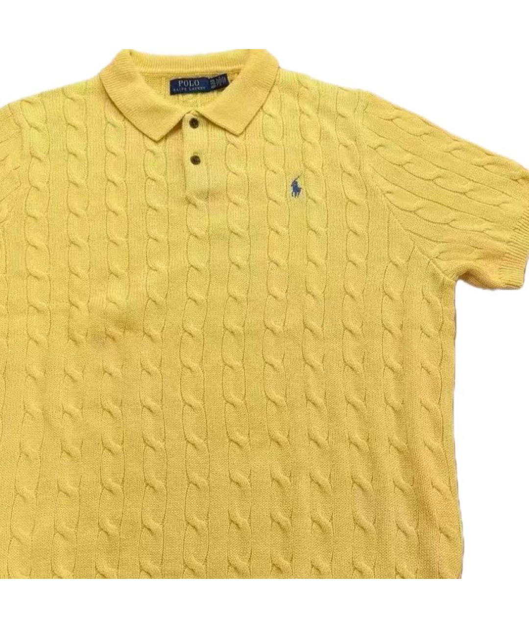 POLO RALPH LAUREN Желтый джемпер / свитер, фото 3
