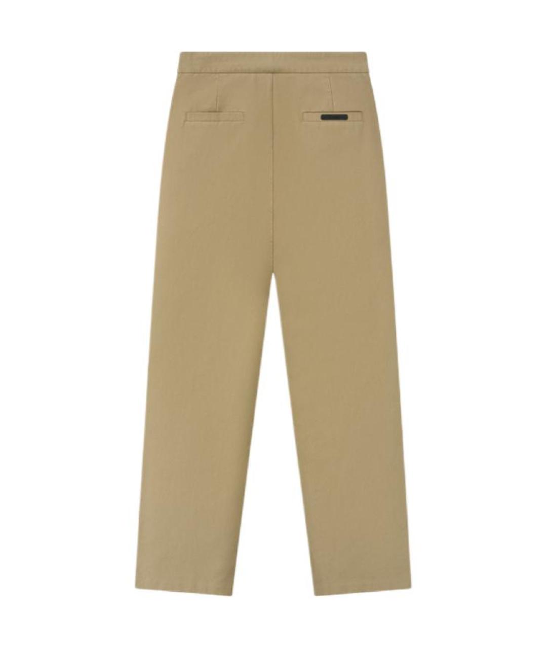 FEAR OF GOD ESSENTIALS Бежевые повседневные брюки, фото 2