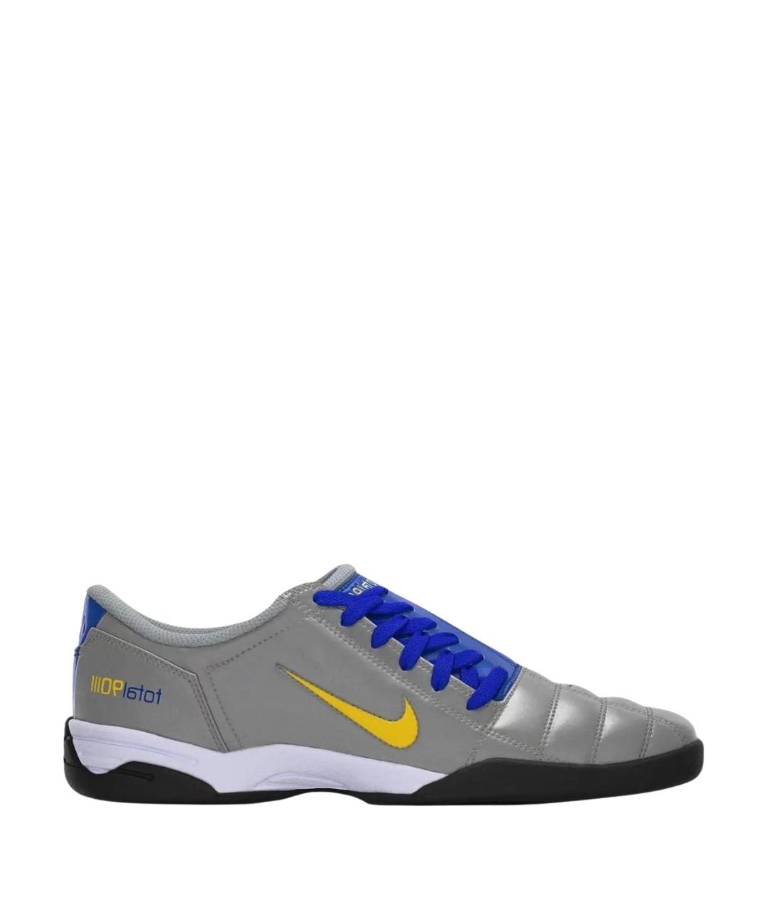 NIKE Серые синтетические кроссовки, фото 1