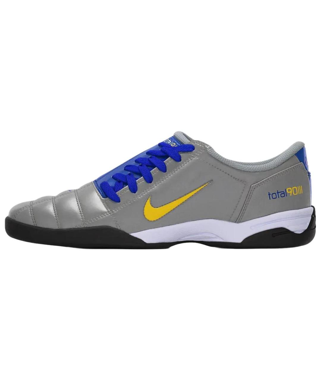 NIKE Серые синтетические кроссовки, фото 8