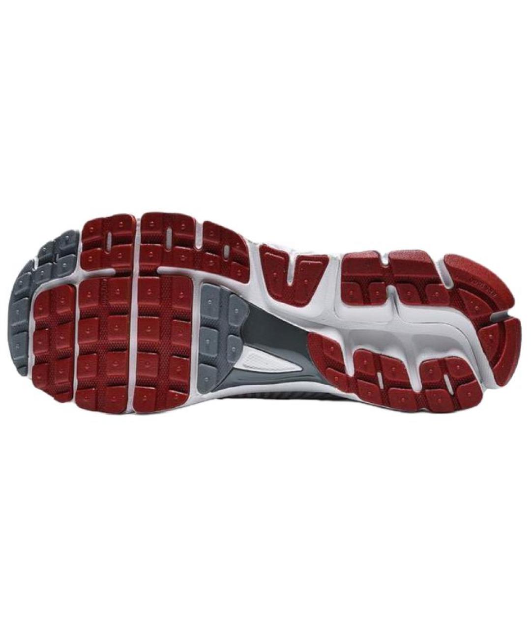 NIKE Белые текстильные низкие кроссовки / кеды, фото 5