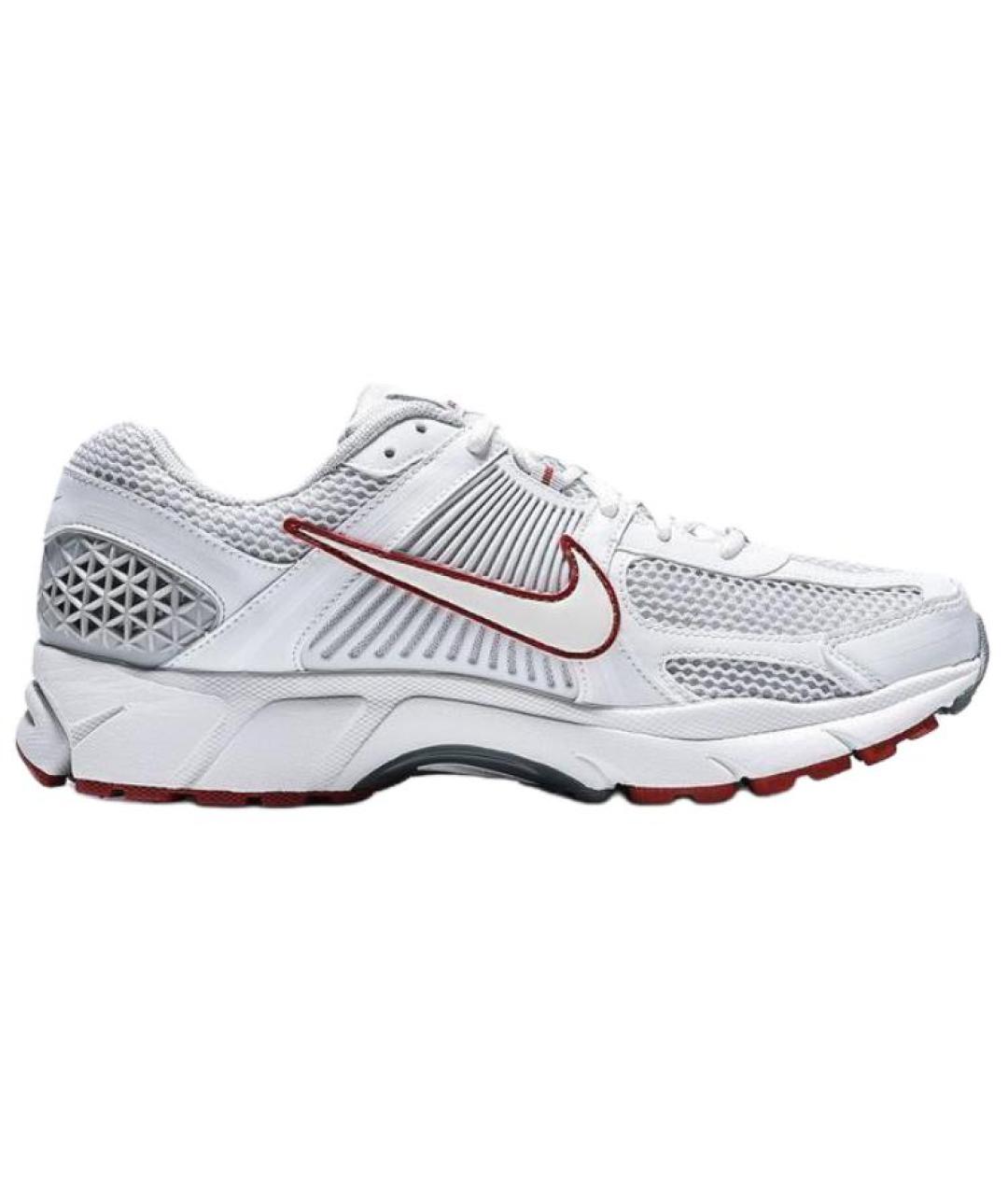 NIKE Белые текстильные низкие кроссовки / кеды, фото 8