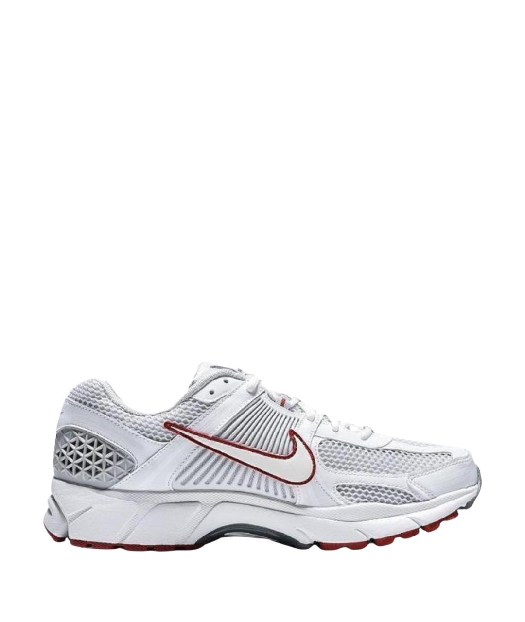 NIKE Белые текстильные низкие кроссовки / кеды, фото 1