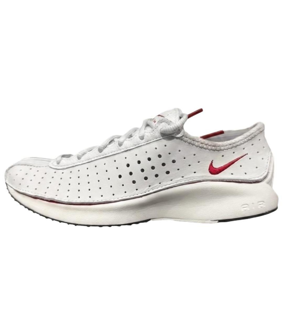 NIKE Белые кожаные кроссовки, фото 5