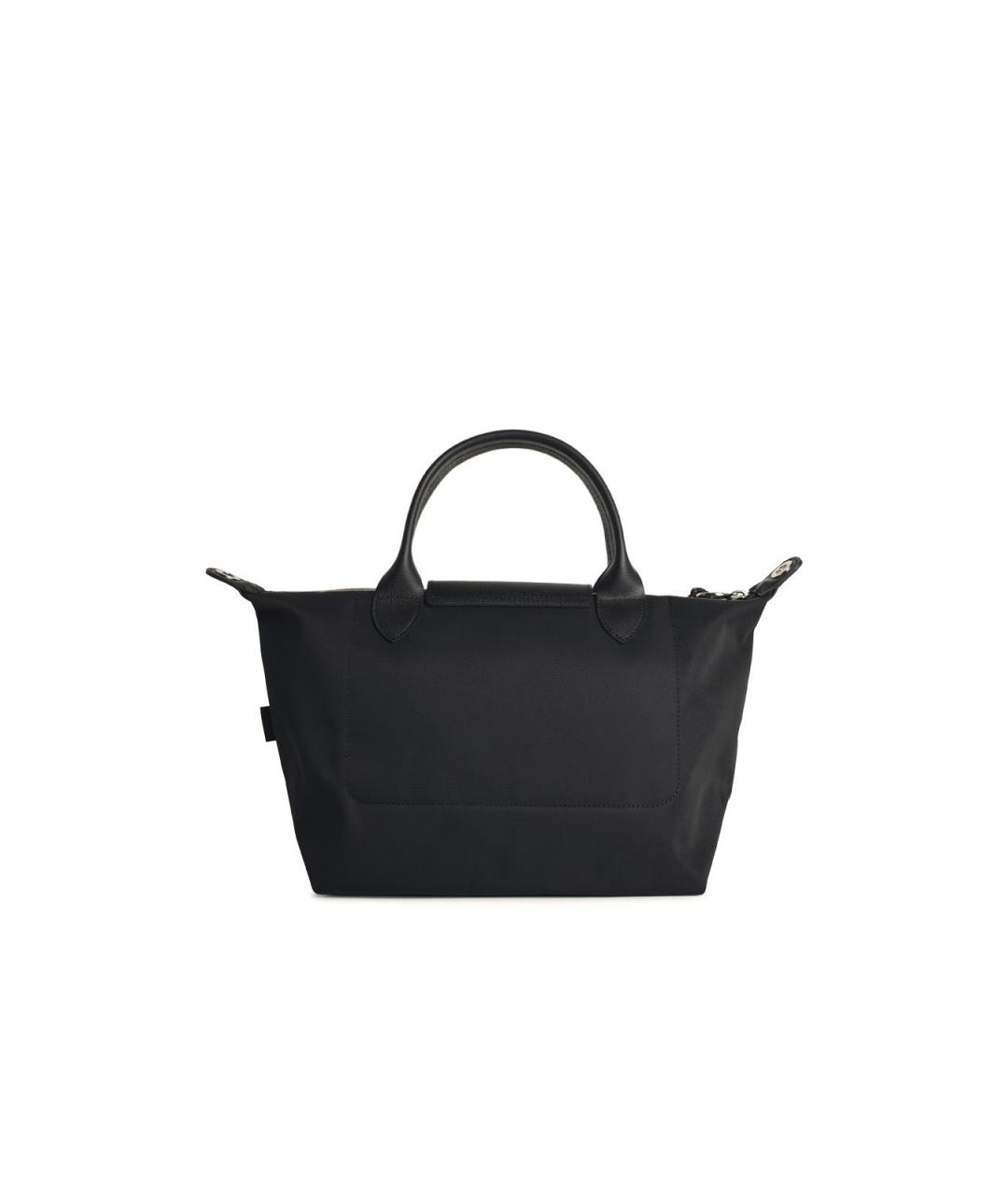 LONGCHAMP Черная синтетическая сумка тоут, фото 3