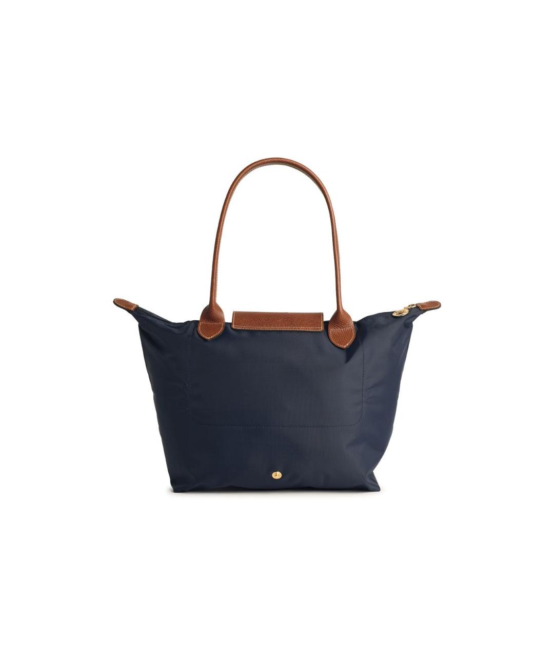 LONGCHAMP Синяя синтетическая сумка тоут, фото 3