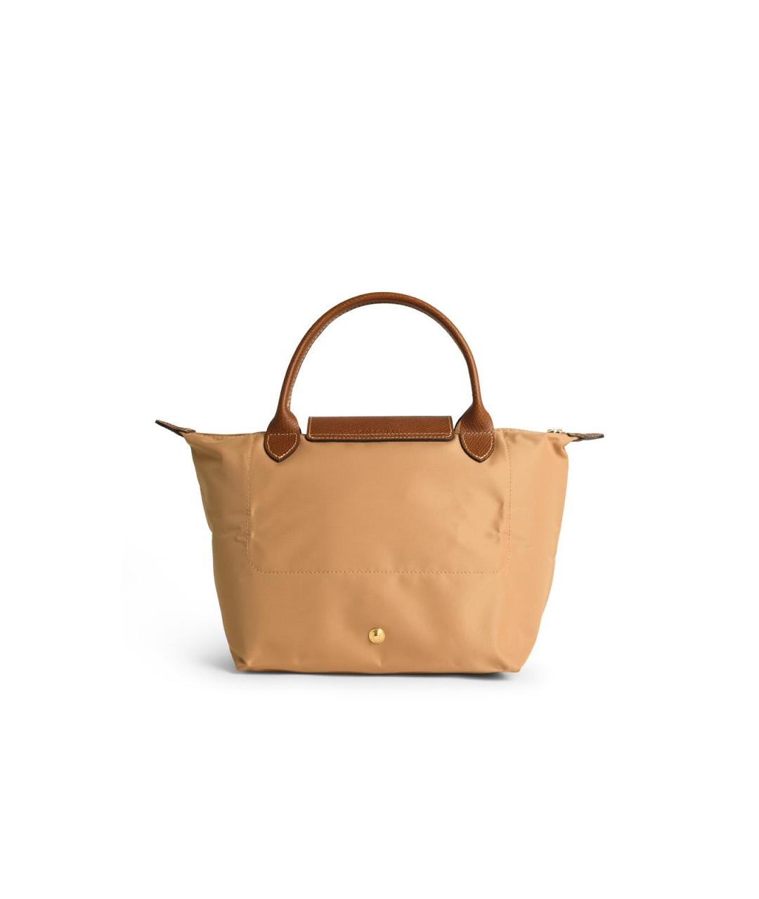 LONGCHAMP Коричневая синтетическая сумка тоут, фото 3