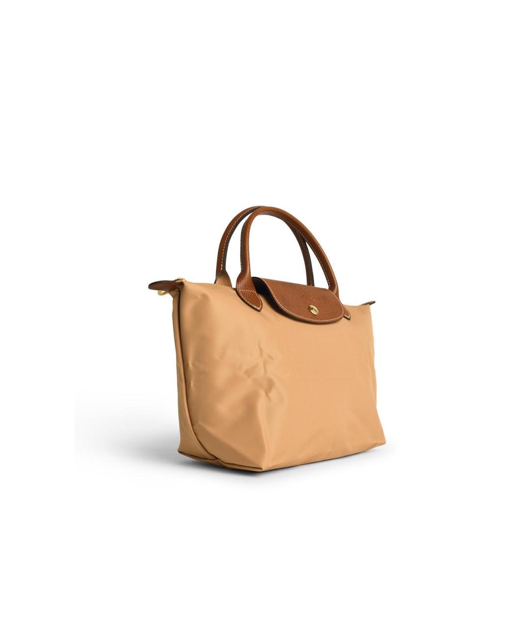 LONGCHAMP Коричневая синтетическая сумка тоут, фото 2