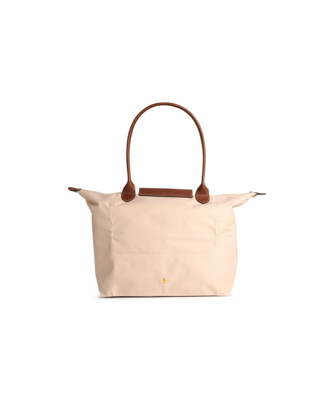 LONGCHAMP Бежевая синтетическая сумка тоут, фото 3