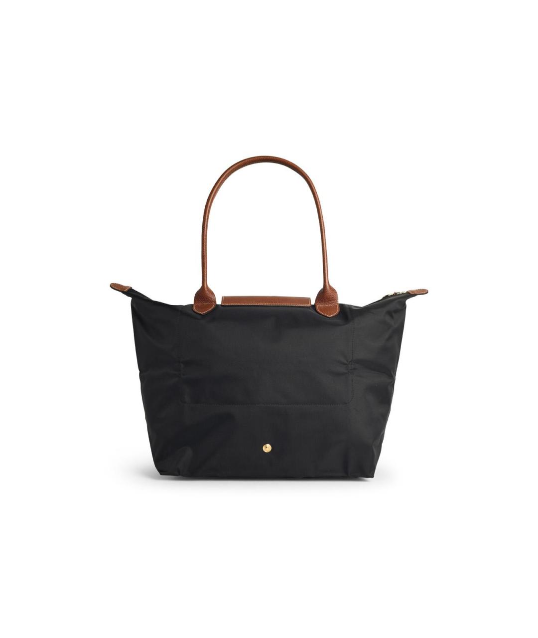 LONGCHAMP Черная синтетическая сумка тоут, фото 3