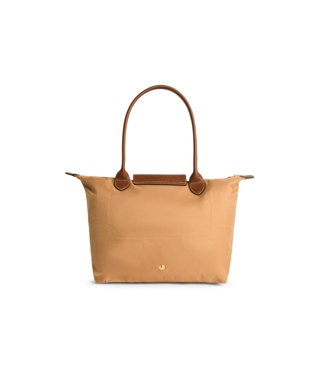 LONGCHAMP Коричневая синтетическая сумка тоут, фото 3