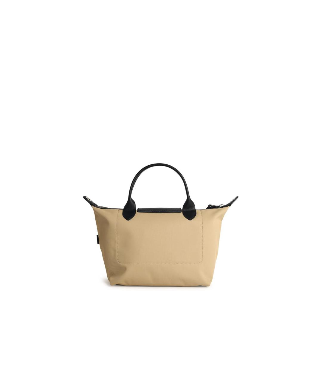 LONGCHAMP Бежевая синтетическая сумка тоут, фото 3