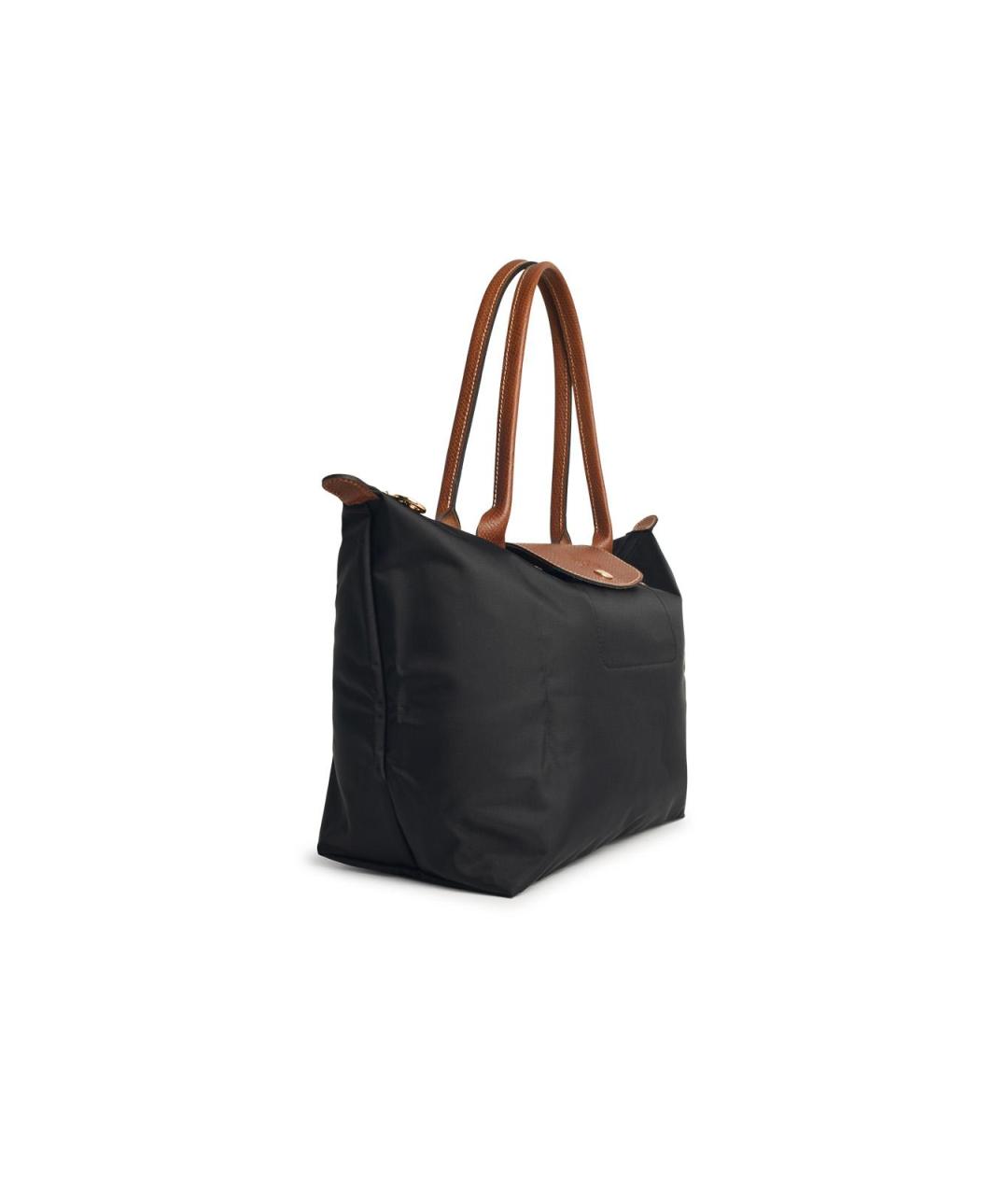 LONGCHAMP Черная синтетическая сумка тоут, фото 2