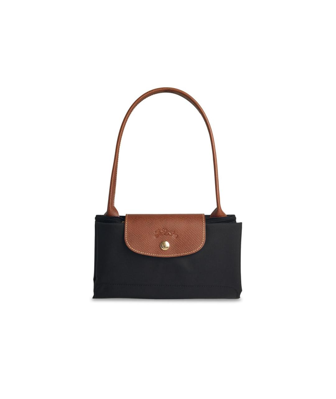 LONGCHAMP Черная синтетическая сумка тоут, фото 1