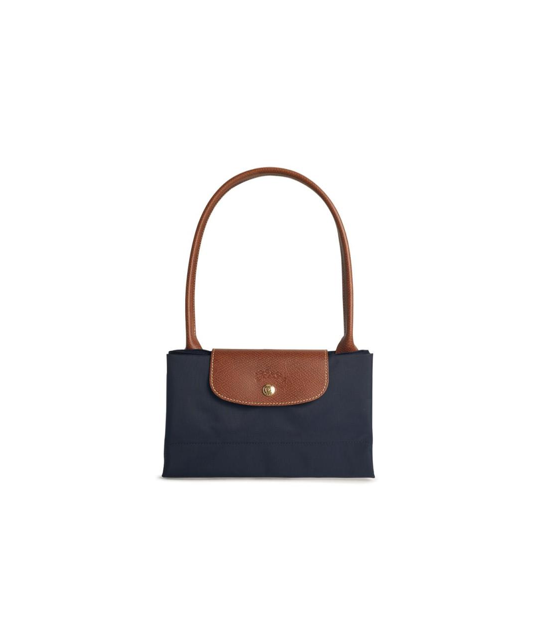 LONGCHAMP Синяя синтетическая сумка тоут, фото 1