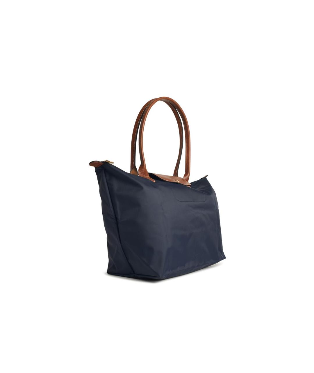 LONGCHAMP Синяя синтетическая сумка тоут, фото 2