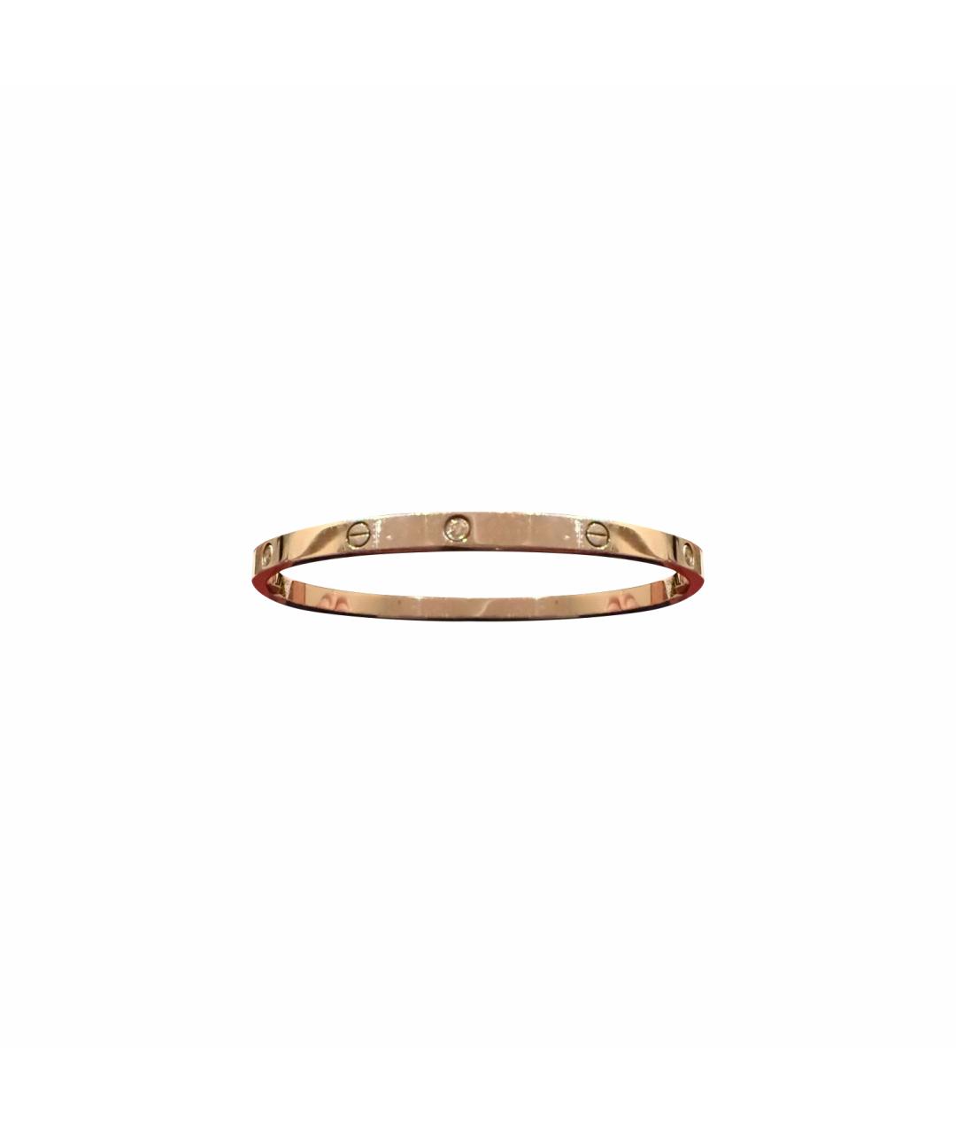 CARTIER Белый браслет из белого золота, фото 1