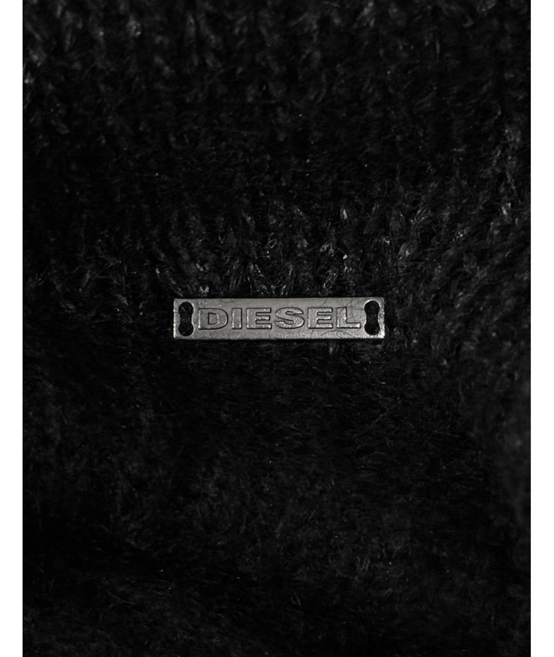 DIESEL Черный джемпер / свитер, фото 5