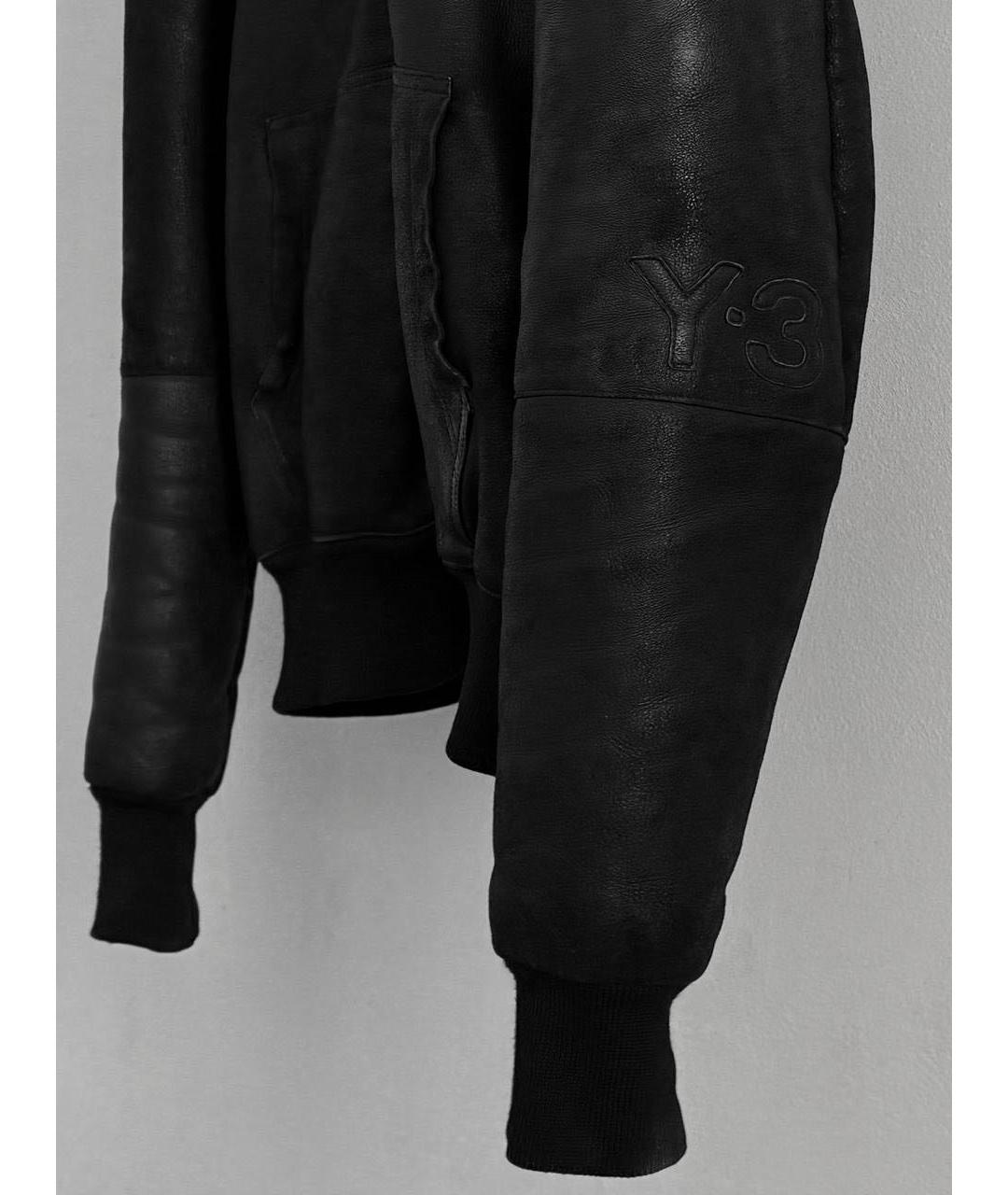 YOHJI YAMAMOTO Черная кожаная куртка, фото 4