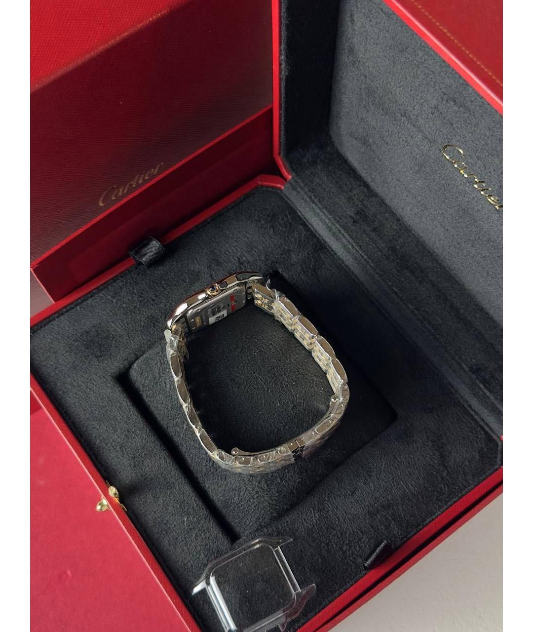CARTIER Белые часы, фото 4