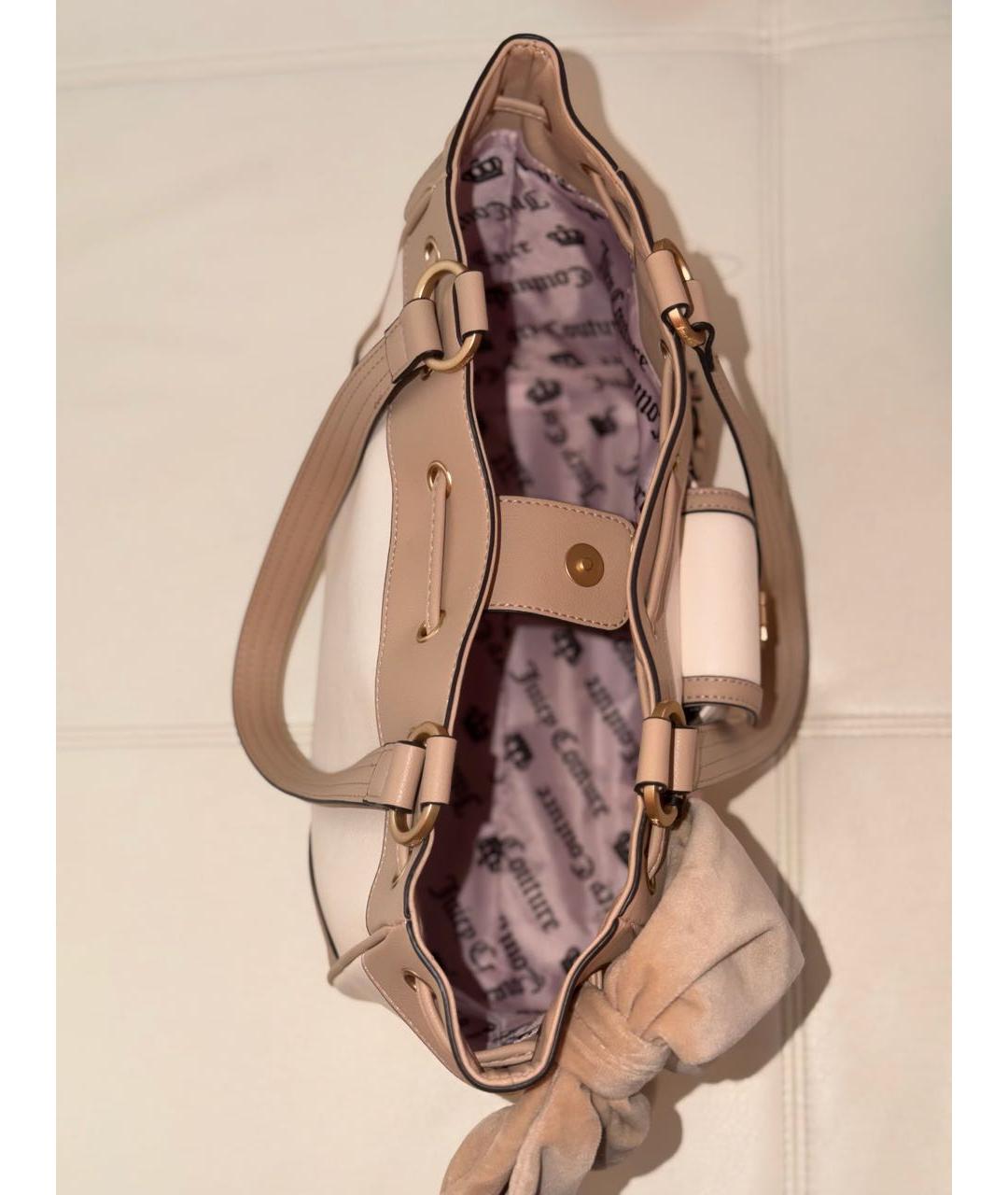 JUICY COUTURE Бежевая сумка тоут, фото 8