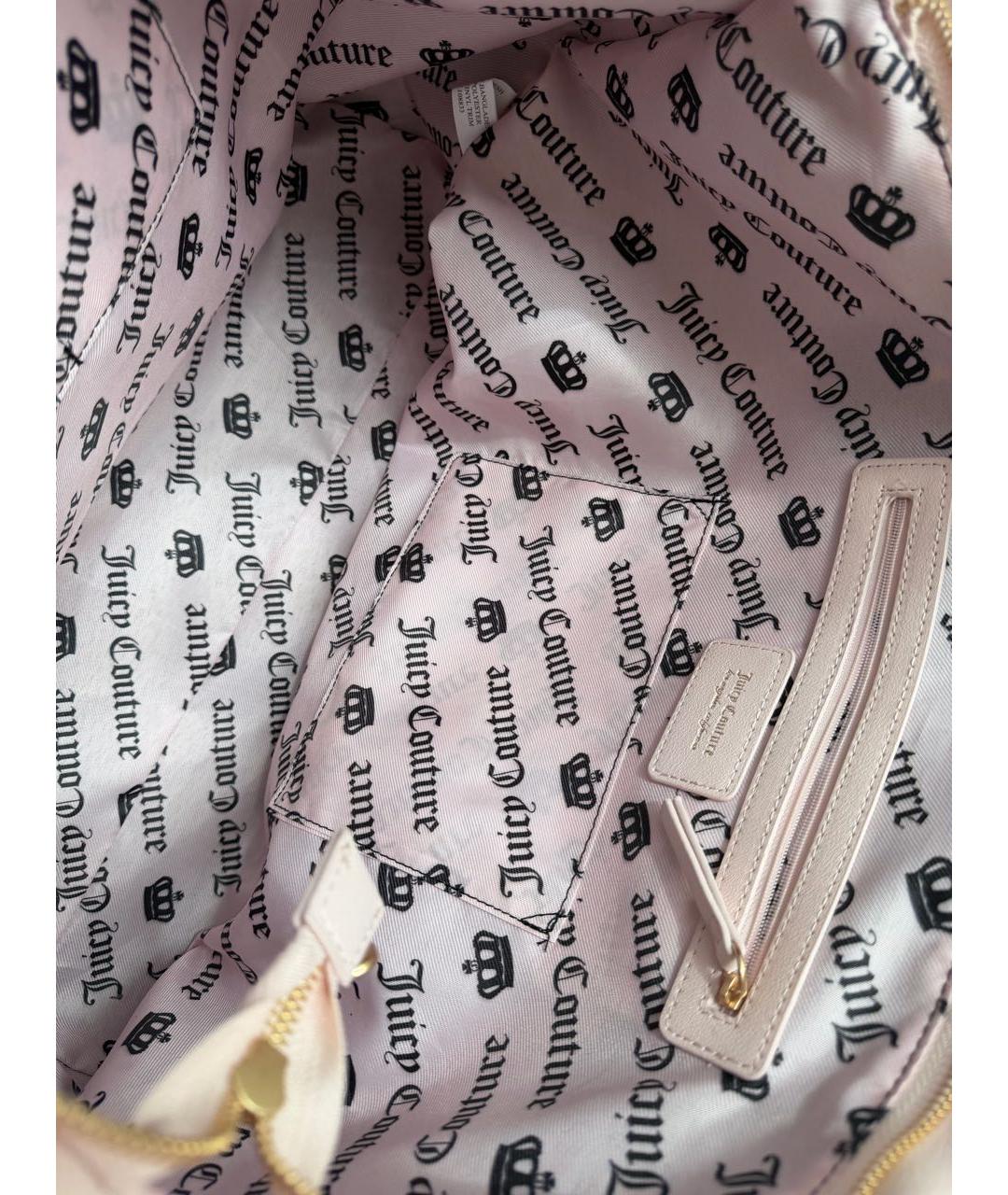 JUICY COUTURE Черная дорожная/спортивная сумка, фото 4