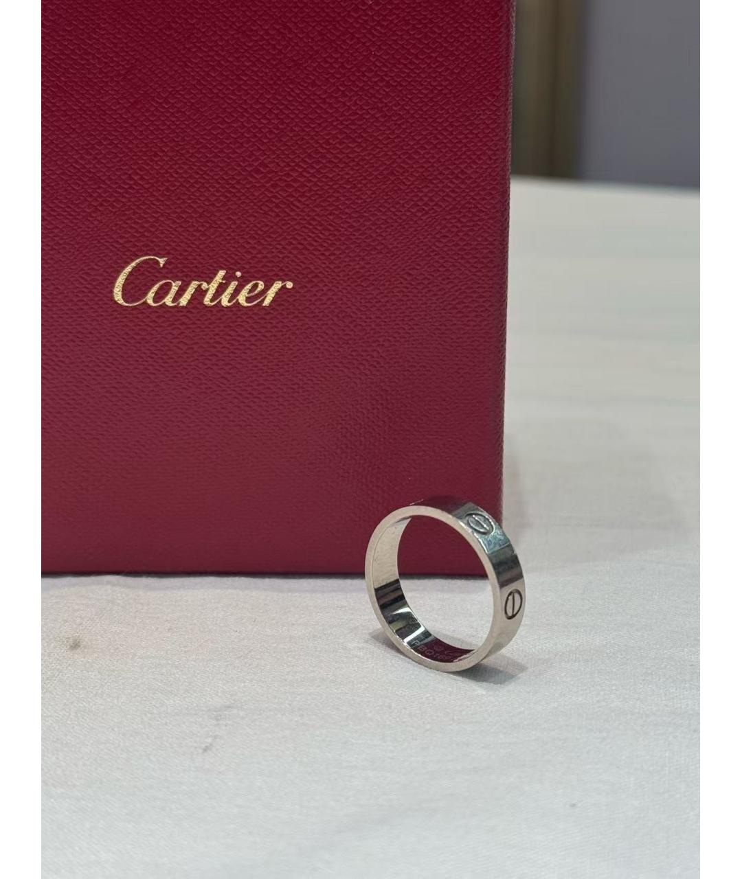 CARTIER Серебряное кольцо из белого золота, фото 2