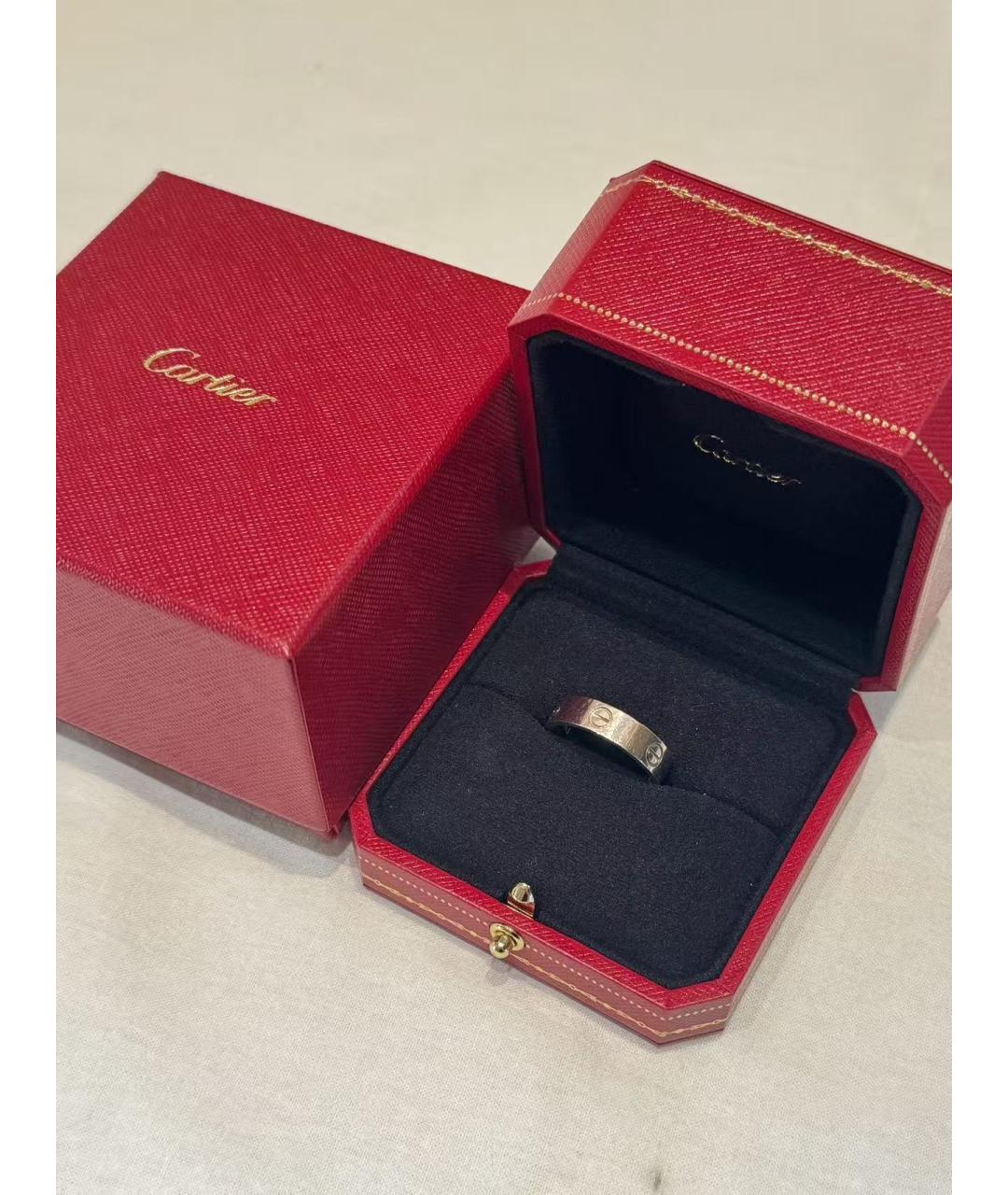 CARTIER Серебряное кольцо из белого золота, фото 4