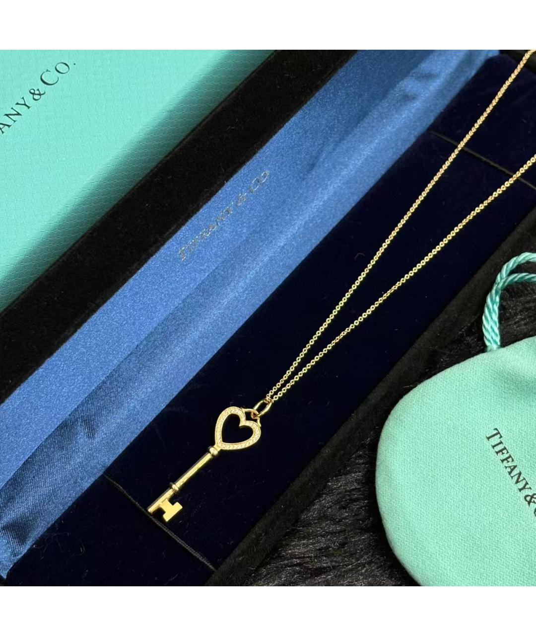 TIFFANY&CO Золотое колье из желтого золота, фото 2