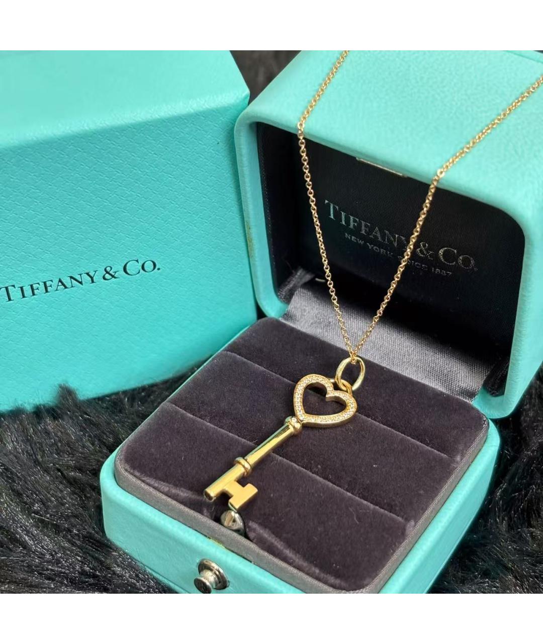 TIFFANY&CO Золотое колье из желтого золота, фото 6