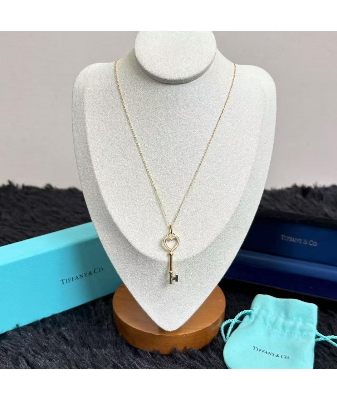 TIFFANY&CO Золотое колье из желтого золота, фото 3