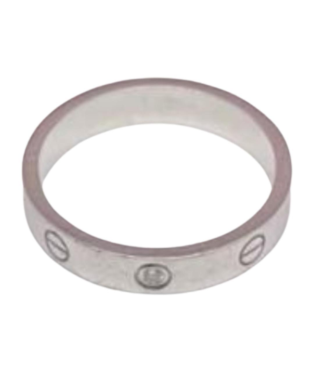 CARTIER Серебряное кольцо из белого золота, фото 1