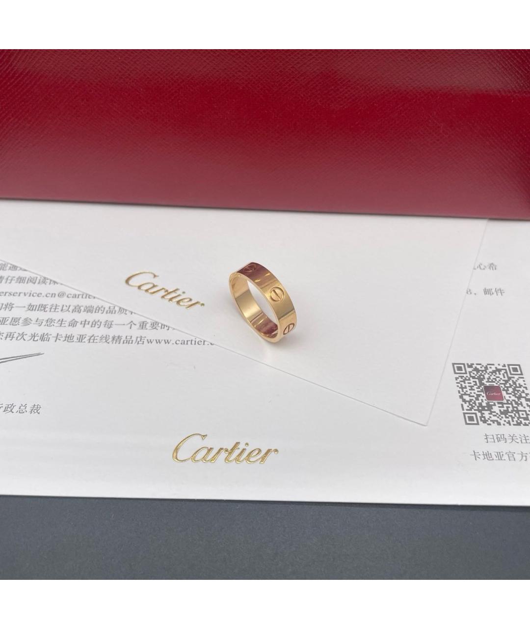 CARTIER Золотое кольцо из розового золота, фото 4